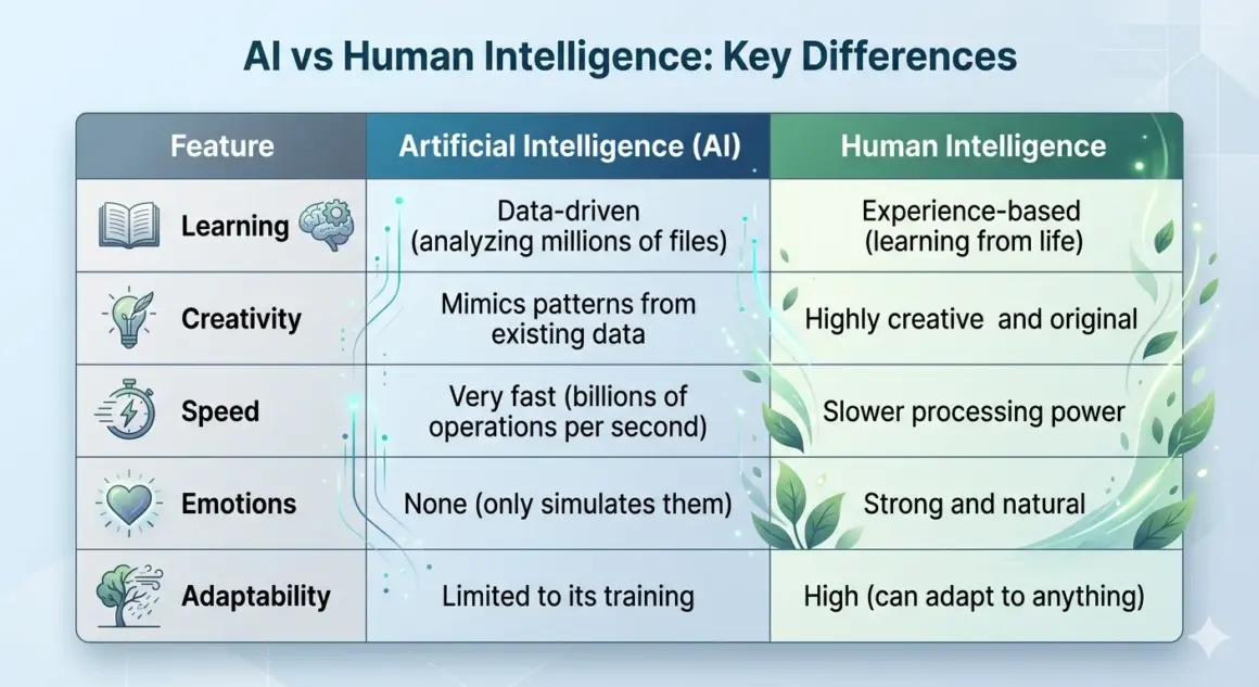 AI vs Human Intelligence
