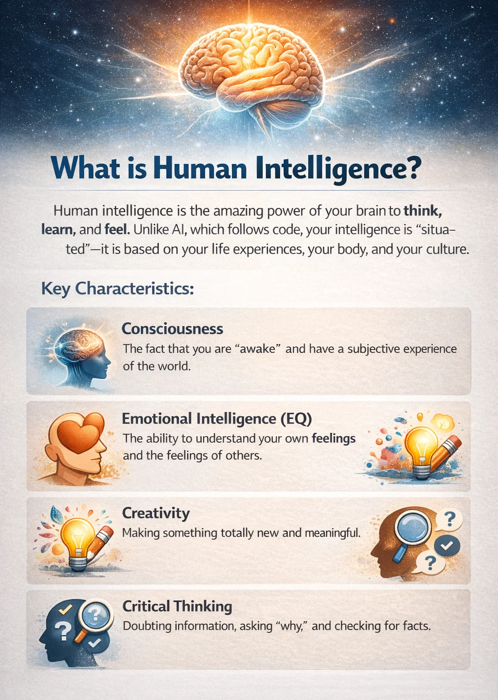 What is Human Intelligence