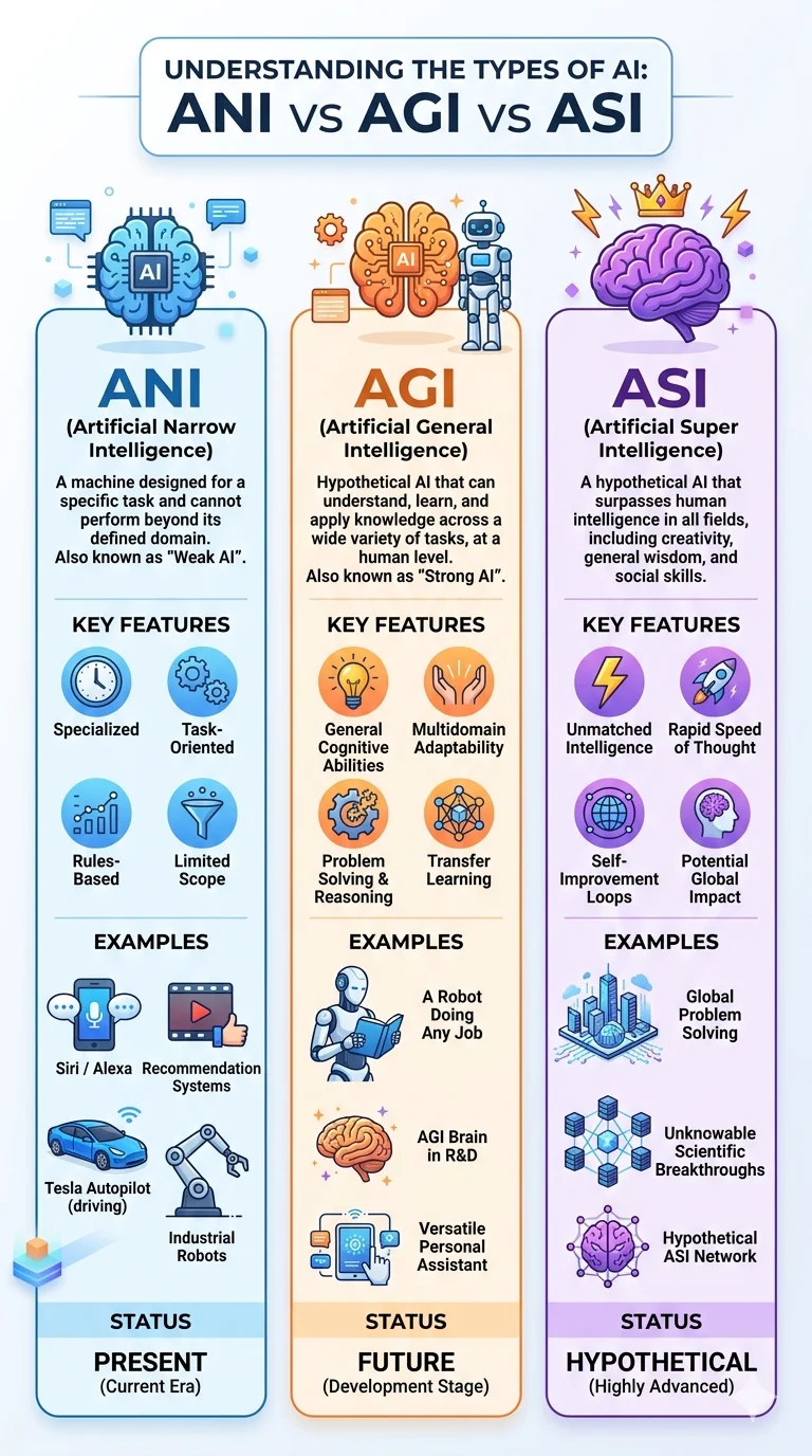 understanding the types of ai