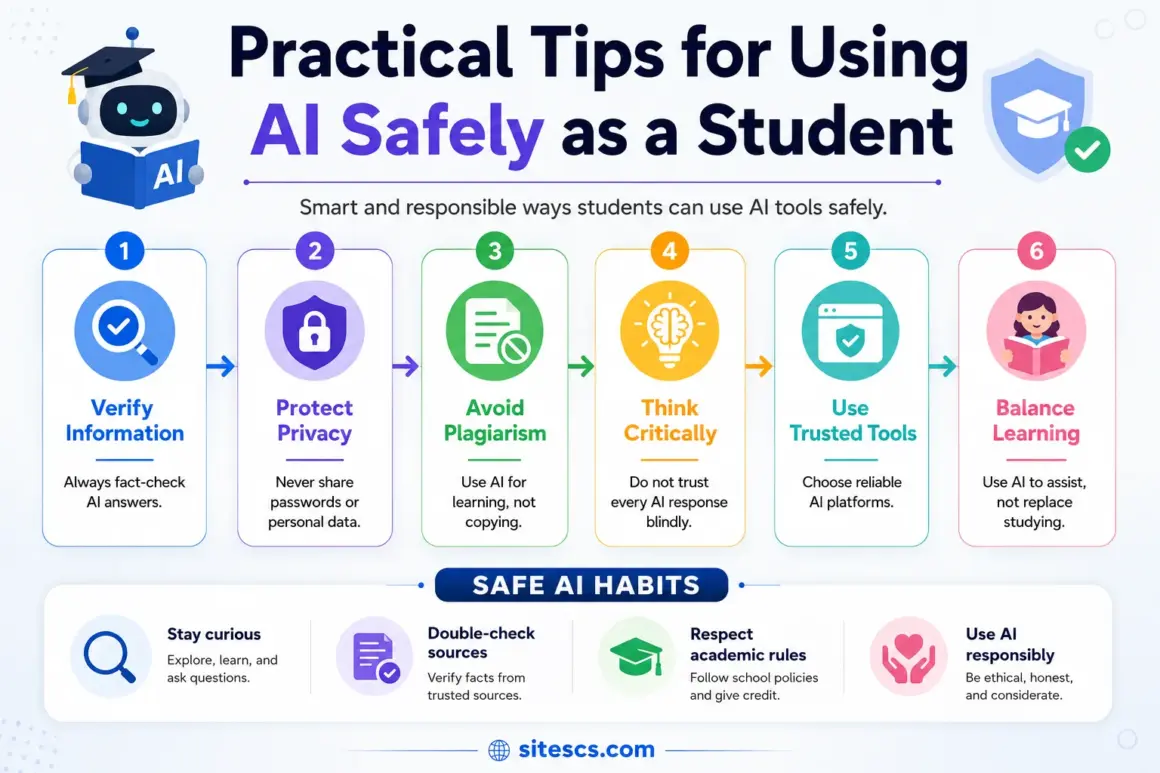 Practical Tips for Using AI Safely as a Student