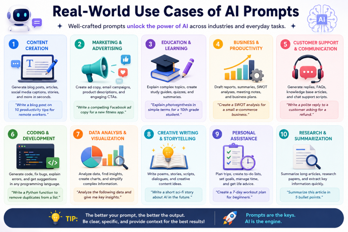 Real-World Use Cases of AI Prompts