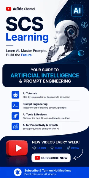 SCS Learning - AI & Prompt Engineering Channel