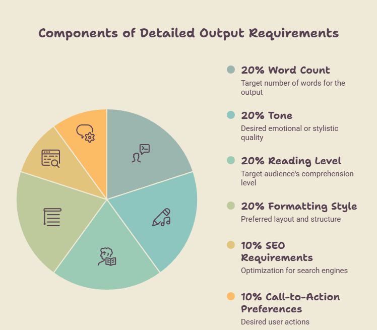 Use Detailed Output Requirements