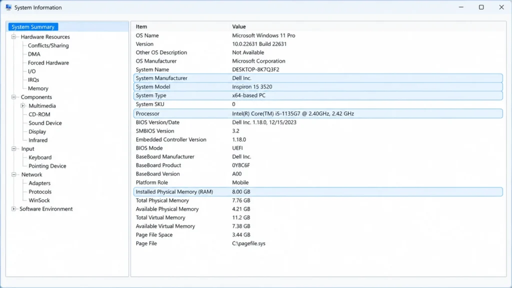 Method 2: Check CPU, RAM, Disk, and GPU Using Task Manager